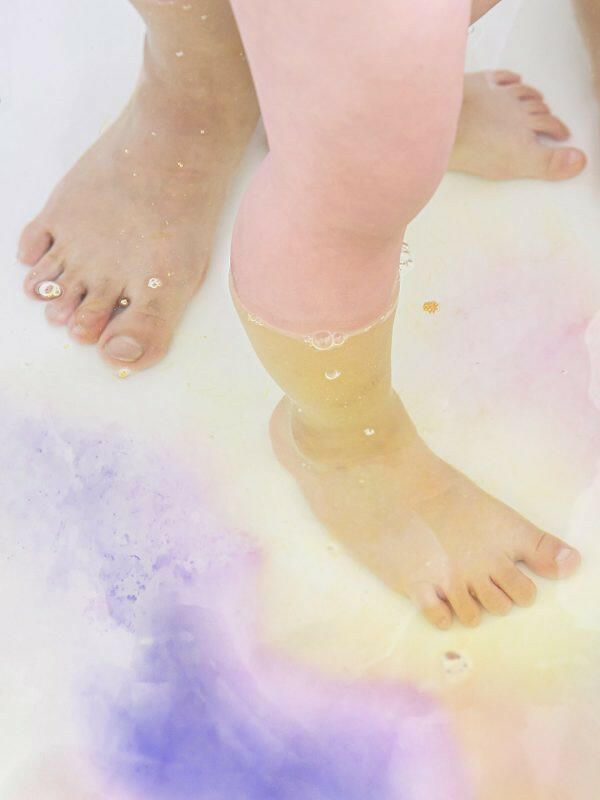 Natural Color Organic Bubble Bath Nahthing Project