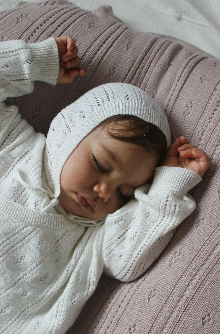 Bring Me Home Pointelle Set - White Luna + Luca