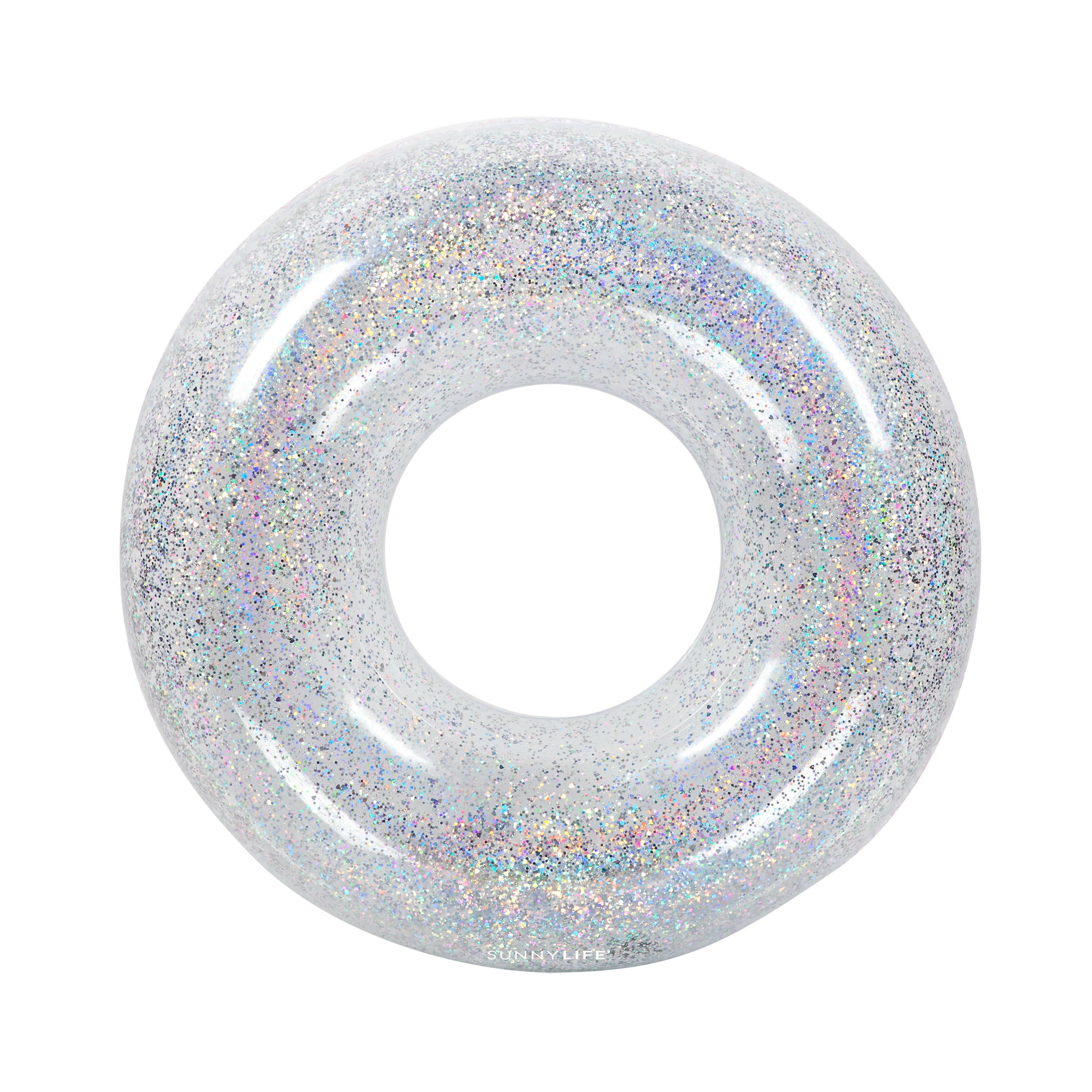 Pool Ring Glitter Outdoor Toys Sunnylife