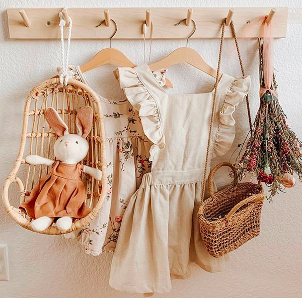Egg Rattan Chair for Dolls Doll Furniture Poppie