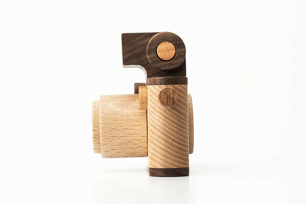 35MM Vintage Style Wooden Toy Camera wooden toy Father's Factory