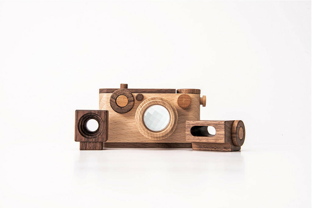 35MM Wooden Toy Camera In Beech Wood Complete Gift Set ($81 Value) camera Father's Factory