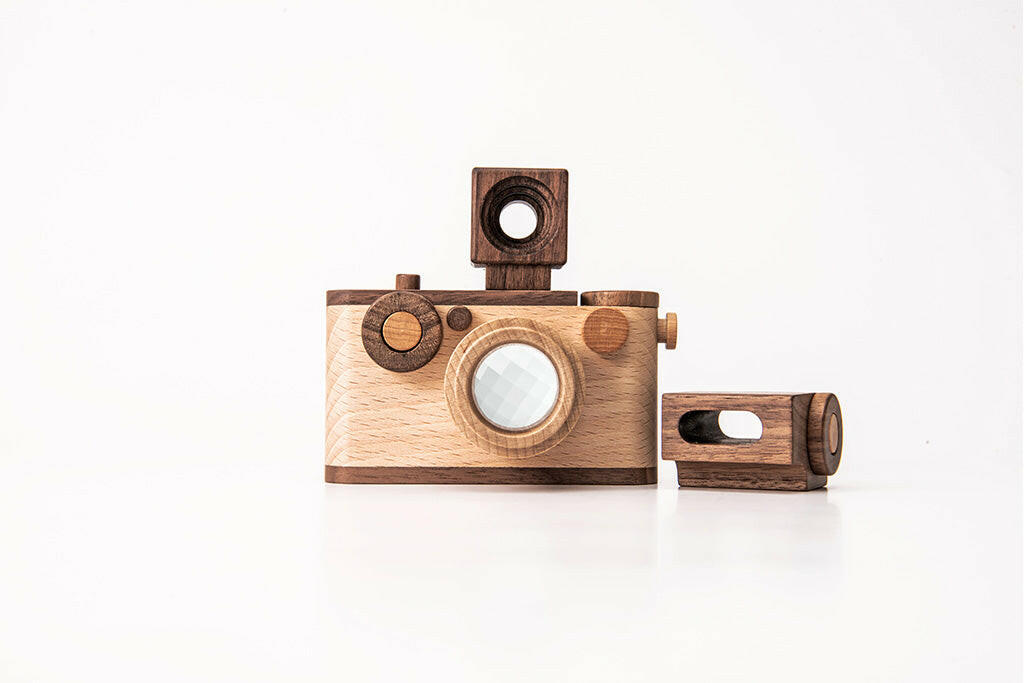 35MM Wooden Toy Camera In Beech Wood Complete Gift Set ($81 Value) camera Father's Factory