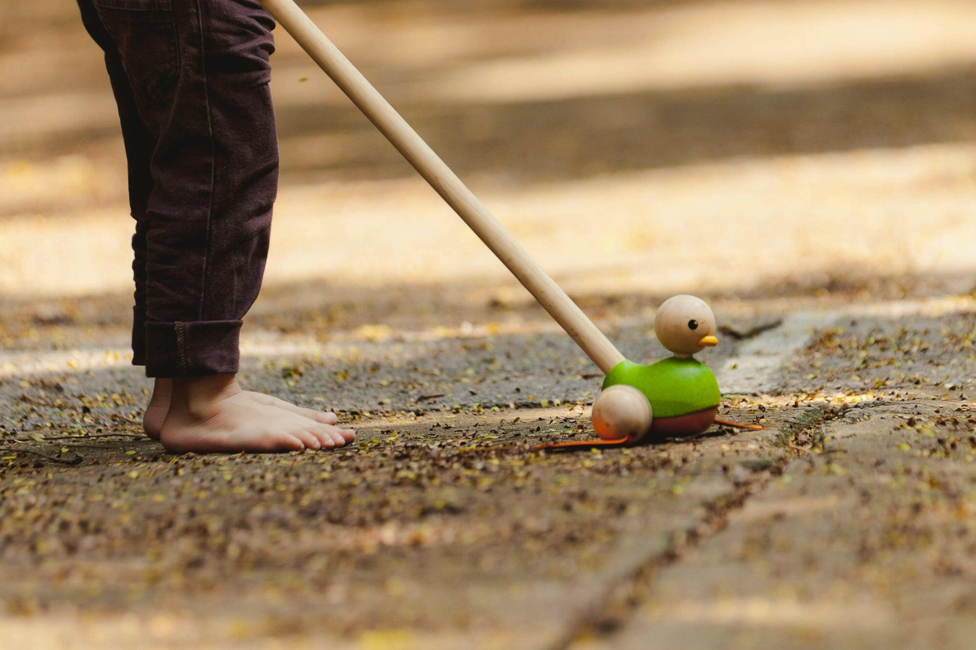 Push Along Duck Kids Toys PlanToys