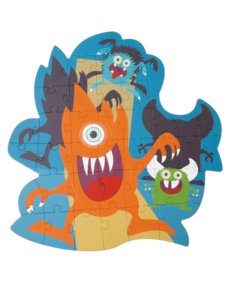 Dam Toys Scratch Contour Monster Puzzle Puzzles Dam Toys