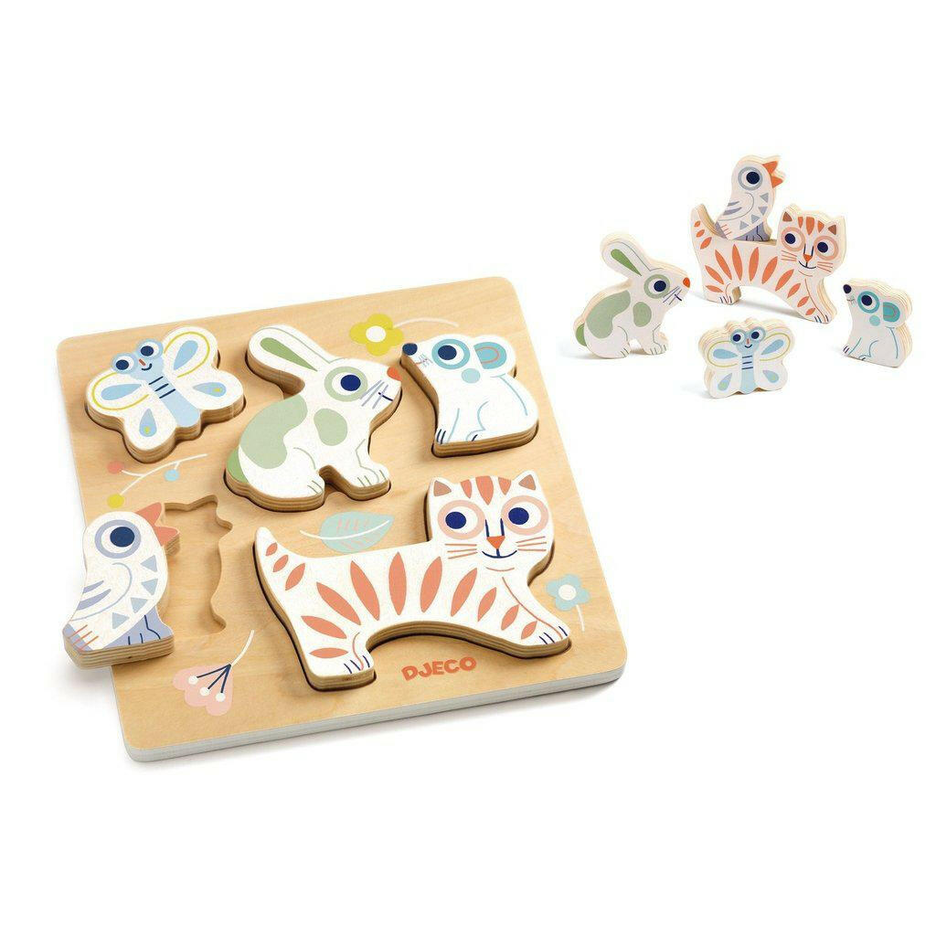 Animali Puzzle Puzzles Djeco