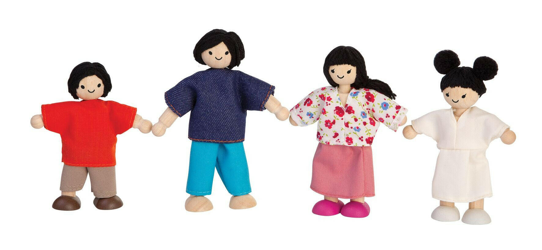 Plan Toys Doll Family (Asian) Kids Toys PlanToys