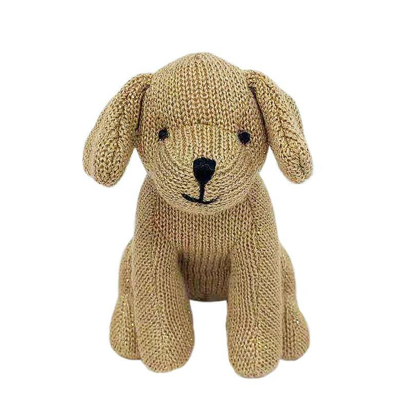 BENTLEY PUPPY KNIT RATTLE Rattle MON AMI