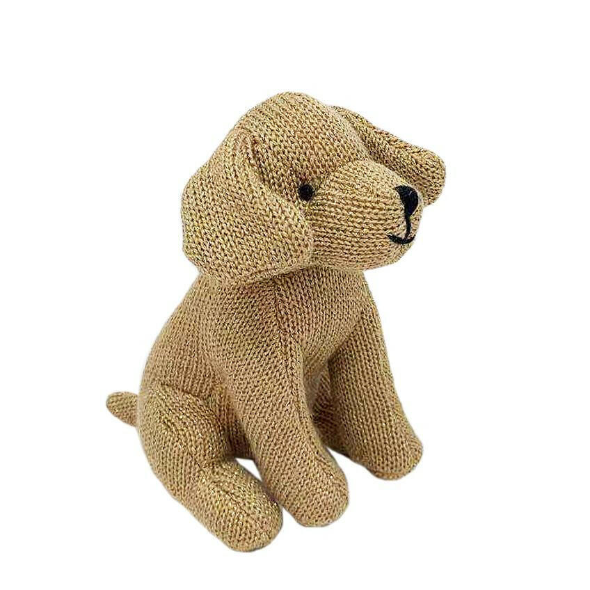 BENTLEY PUPPY KNIT RATTLE Rattle MON AMI