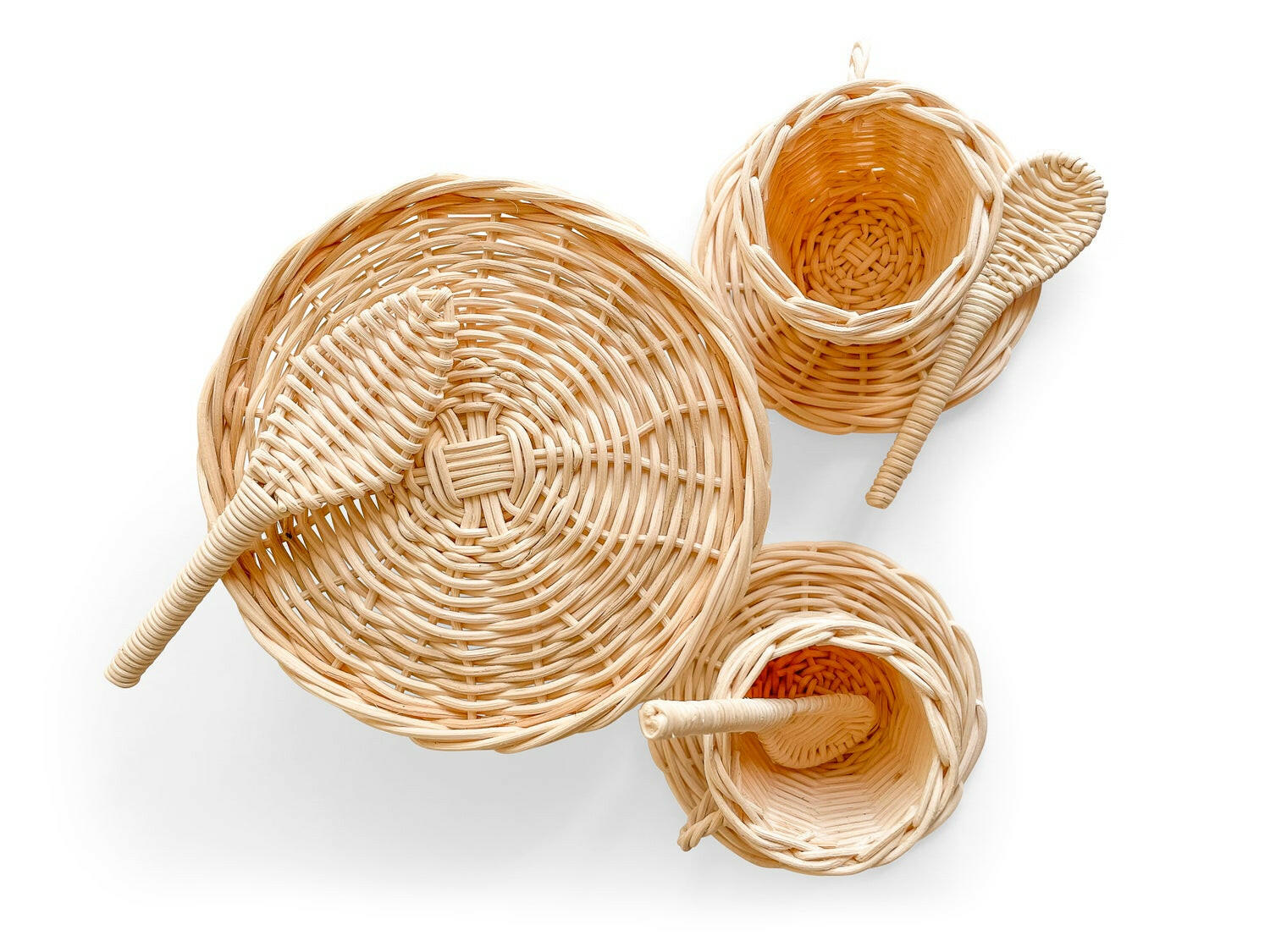 Rattan Coffee & Cake Set Kids Toys Poppie