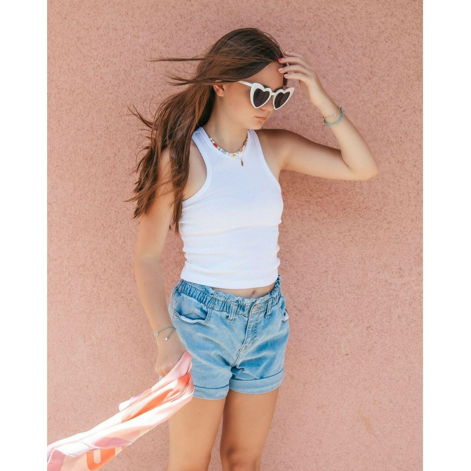 Modal Ribbed Tank Top Tank Top Be Mi Los Angeles