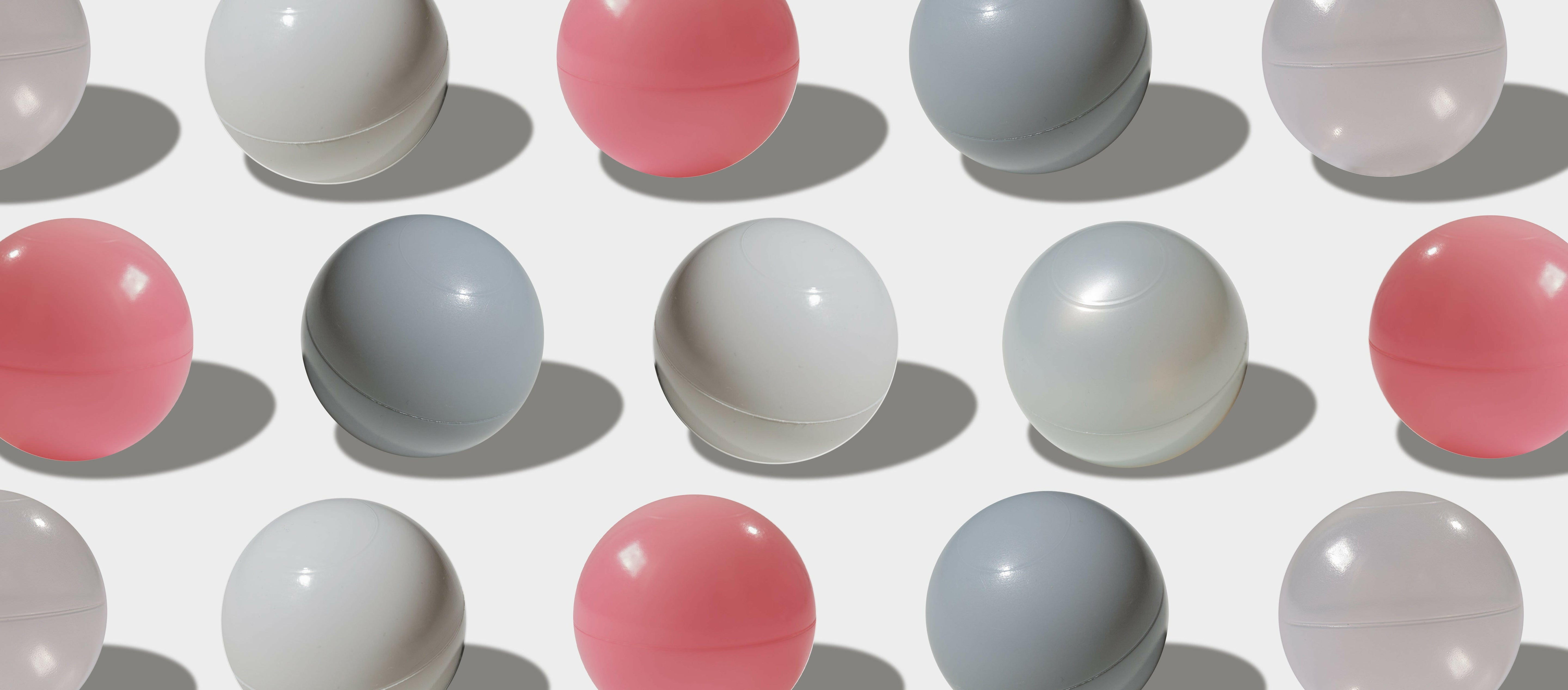 ROSÉ MIX (200 pcs) - Rosé, Stone, Water, Porcelain Accessories > Pit Balls Little Big Playroom