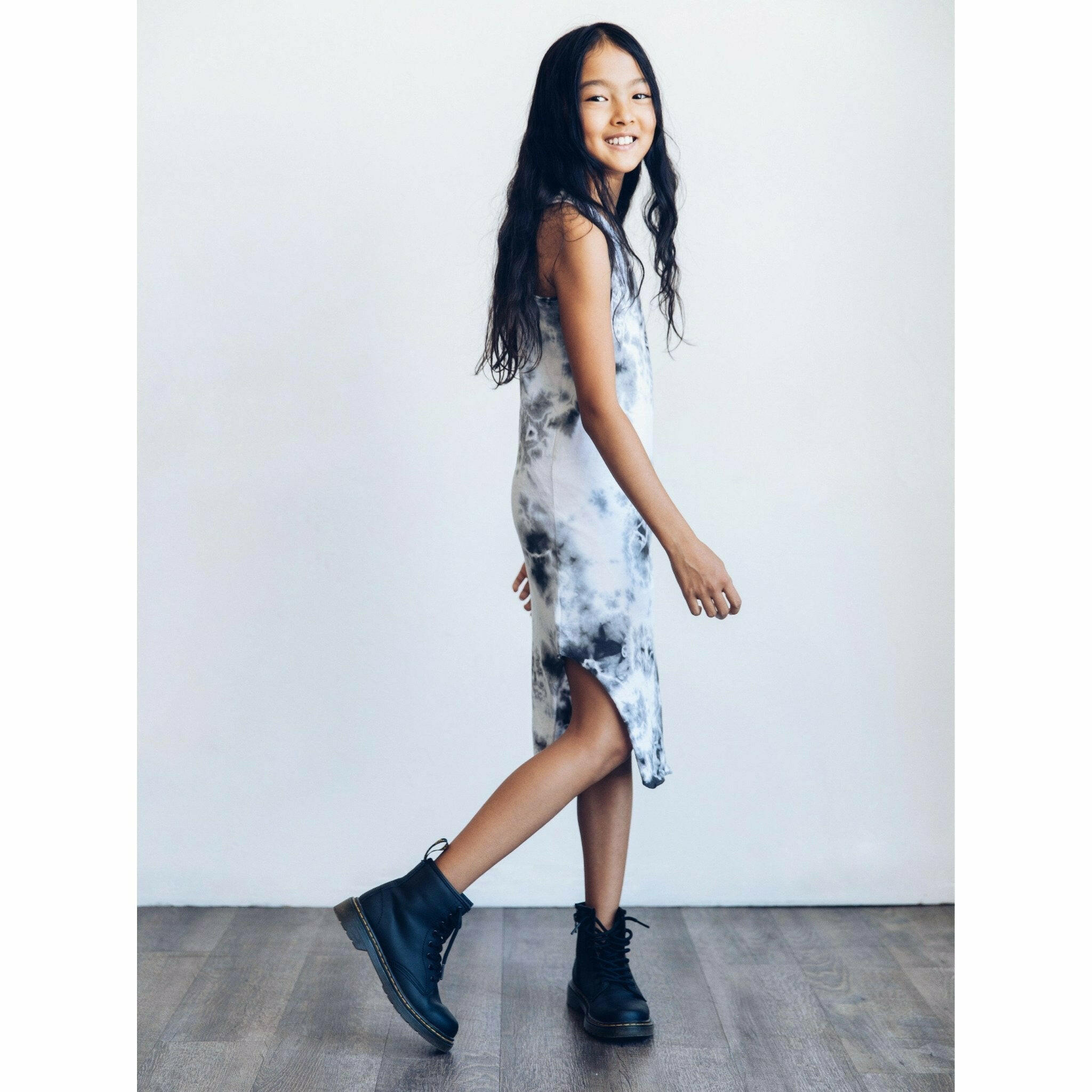 Lexi Tank Dress Marble Tie Dye Dresses Be Mi Los Angeles