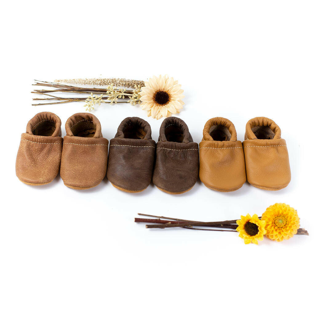 Tribe, Carob, Camel Loafers Shoes Baby and Toddler Baby Shoes Starry Knight Design