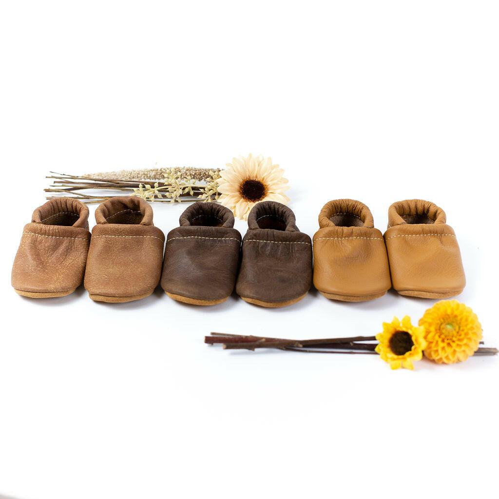 Tribe, Carob, Camel Loafers Shoes Baby and Toddler Baby Shoes Starry Knight Design
