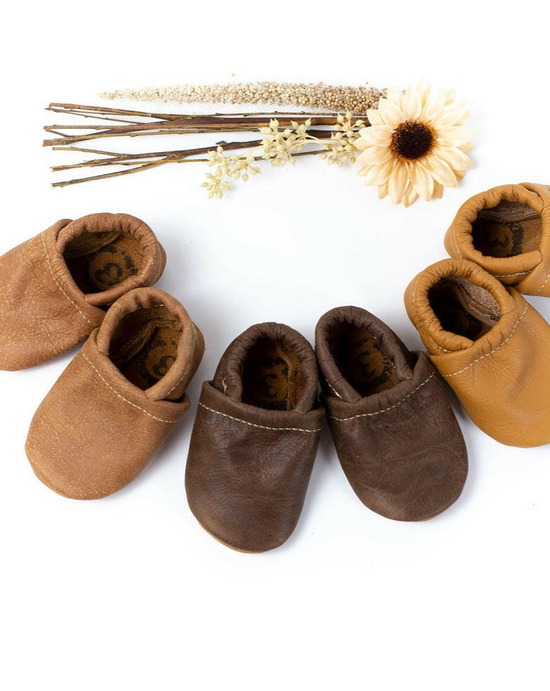 Tribe, Carob, Camel Loafers Shoes Baby and Toddler Baby Shoes Starry Knight Design