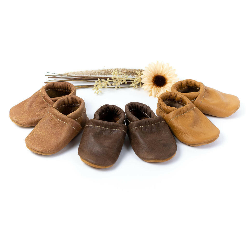 Tribe, Carob, Camel Loafers Shoes Baby and Toddler Baby Shoes Starry Knight Design