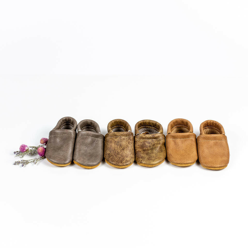 Sahara, Mojave, Dovetail LOAFERS Leather Shoes Baby and Toddler Baby Shoes Starry Knight Design