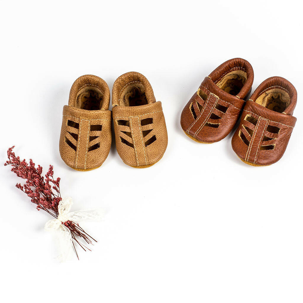 Sahara & Chestnut SEQUOIA Shoes Baby and Toddler Baby Shoes Starry Knight Design