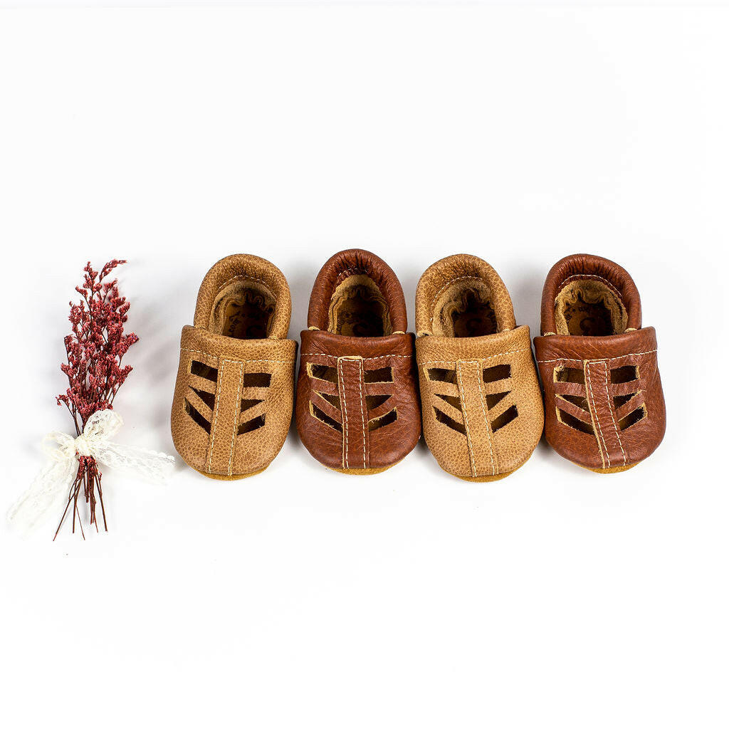Sahara & Chestnut SEQUOIA Shoes Baby and Toddler Baby Shoes Starry Knight Design