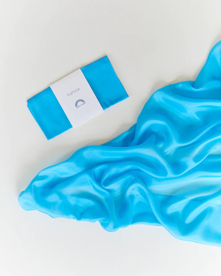 Sarah's Silks Playsilk Pretend Play Sarah's Silks Turquoise