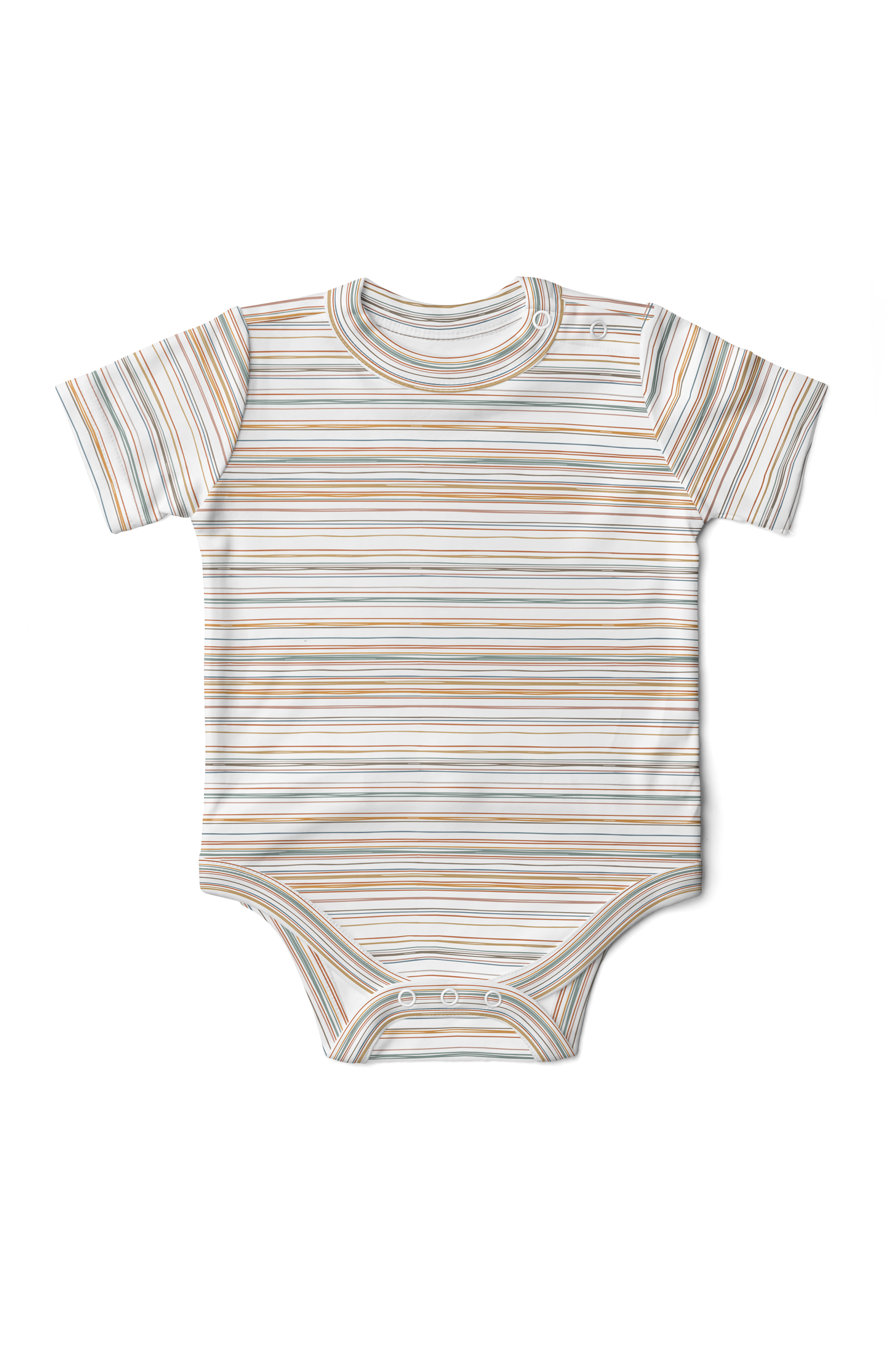 S/S BODYSUIT | BOARDWALK STRIPE bodysuits goumikids