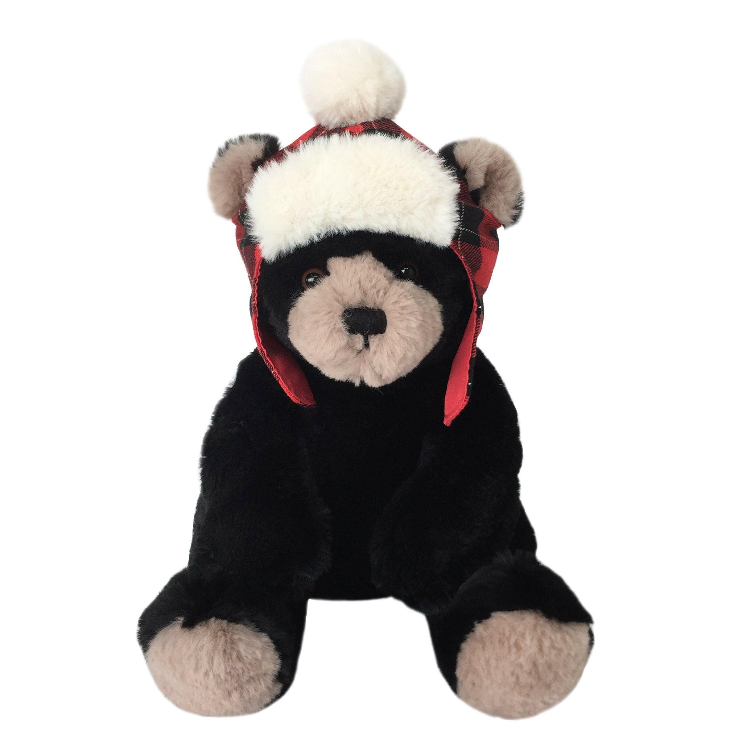 'BERN' THE BLACK BEAR PLUSH TOY Stuffed Toy MON AMI
