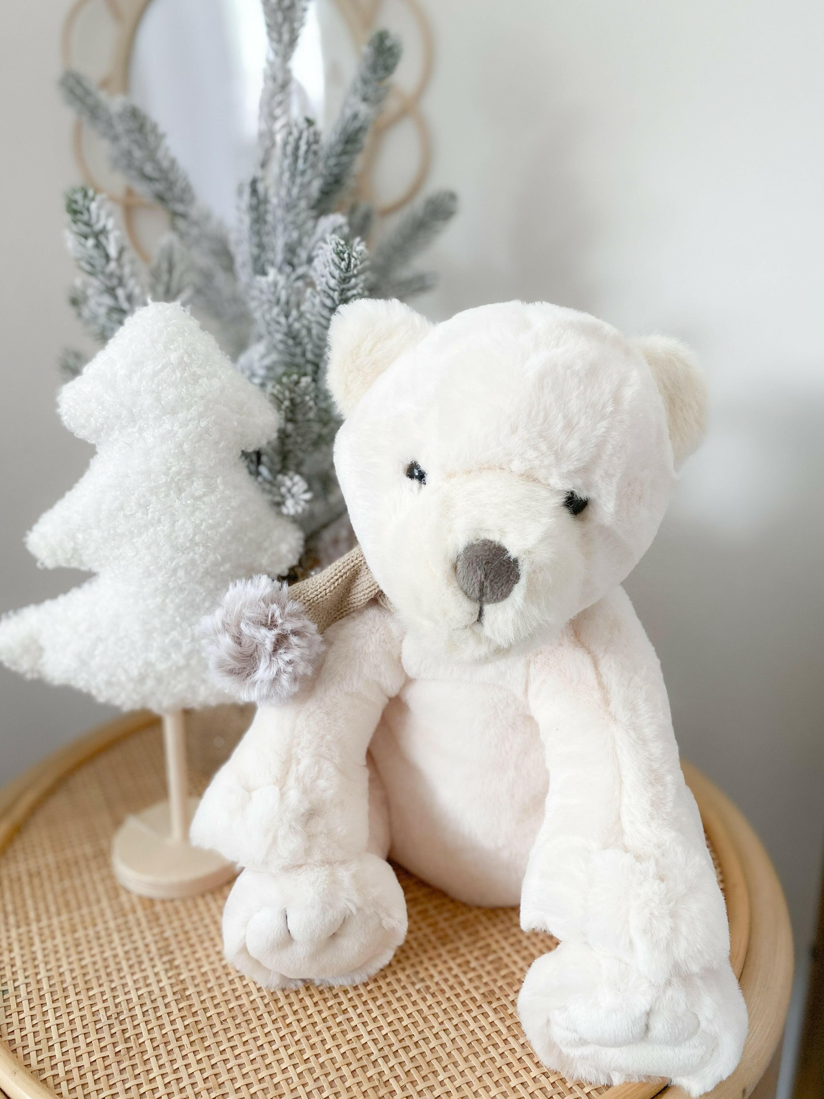 Scout Polar Bear Stuffed Toy MON AMI