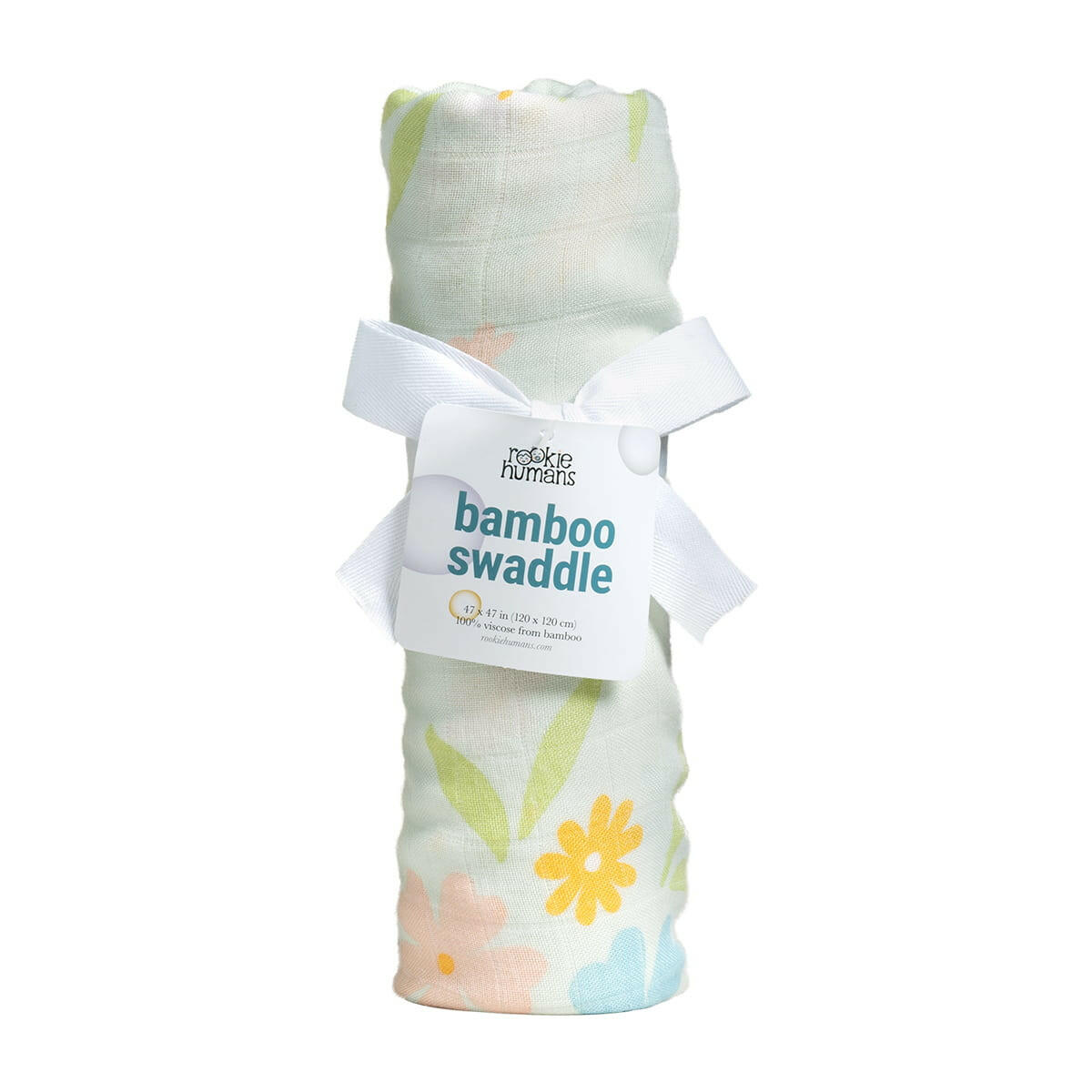 Enchanted Meadow bamboo swaddle Swaddle Rookie Humans