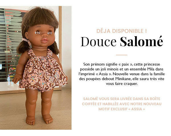 Minikane Salomé Baby Doll Dolls Minikane