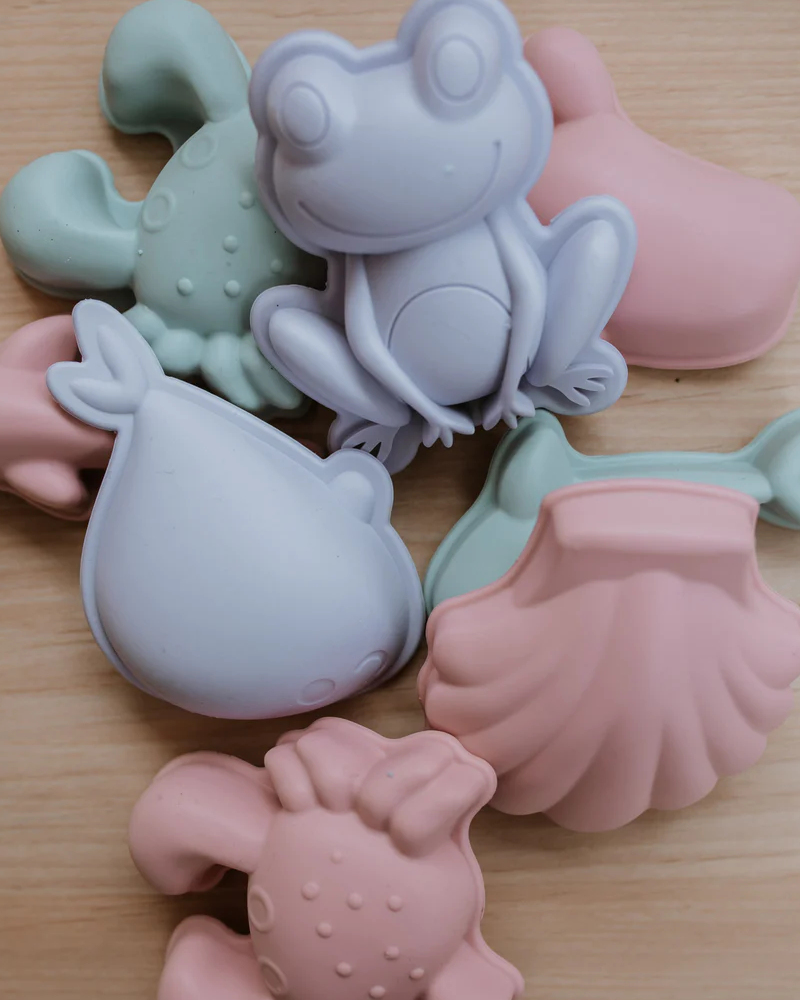 Dam Toys Scrunch Sand Molds Set A Beach & Sand Toys Dam Toys