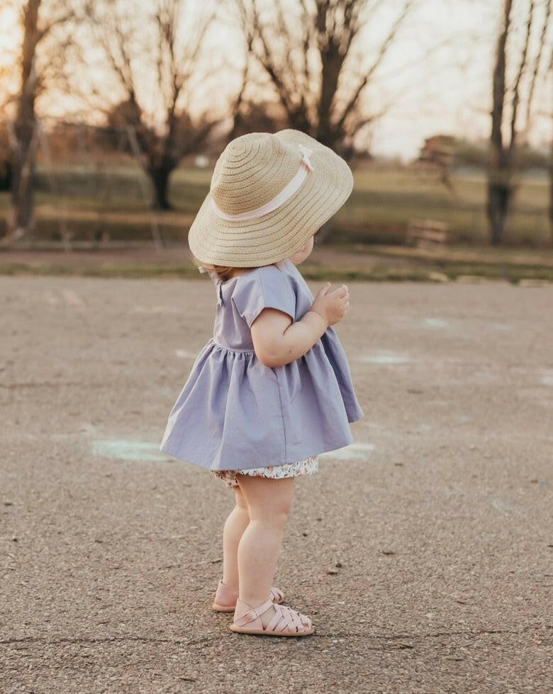 Pearl Pink Ella Sandal Shoes Little Love Bug Co.