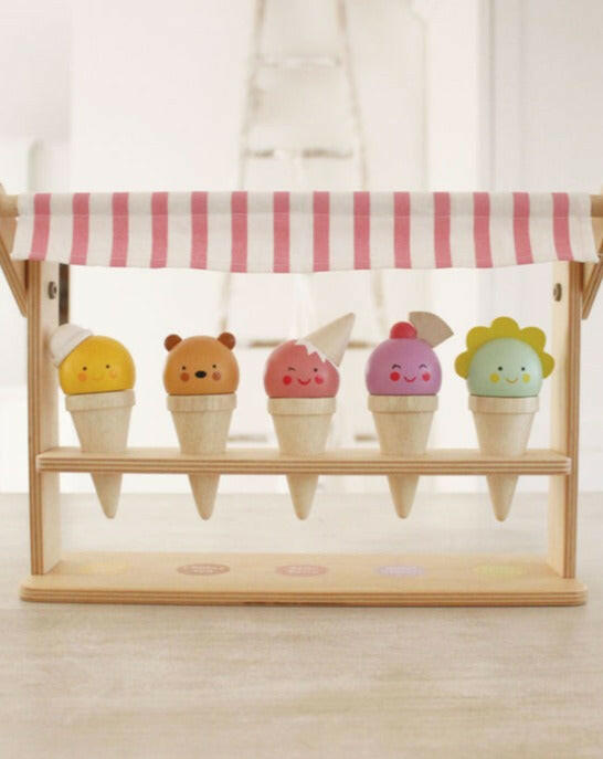 Scoops and Smiles Wooden Toys Tender Leaf