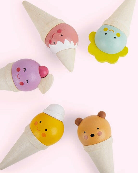 Scoops and Smiles Wooden Toys Tender Leaf