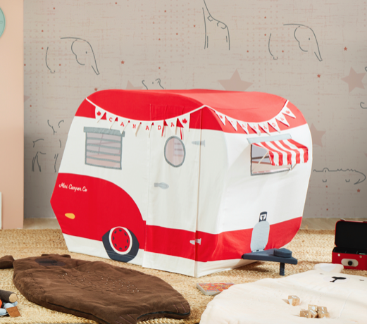 Road Trip Camper Playhome - Red Wonder and Wise