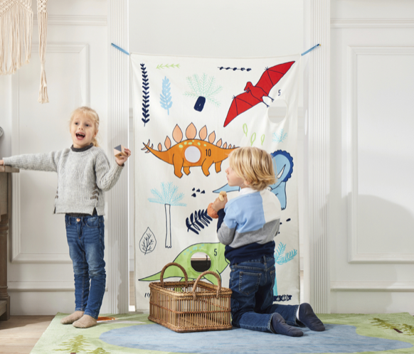 Dino Doorway Beanbag Toss Wonder and Wise