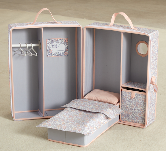 Floral Doll Case Wonder and Wise
