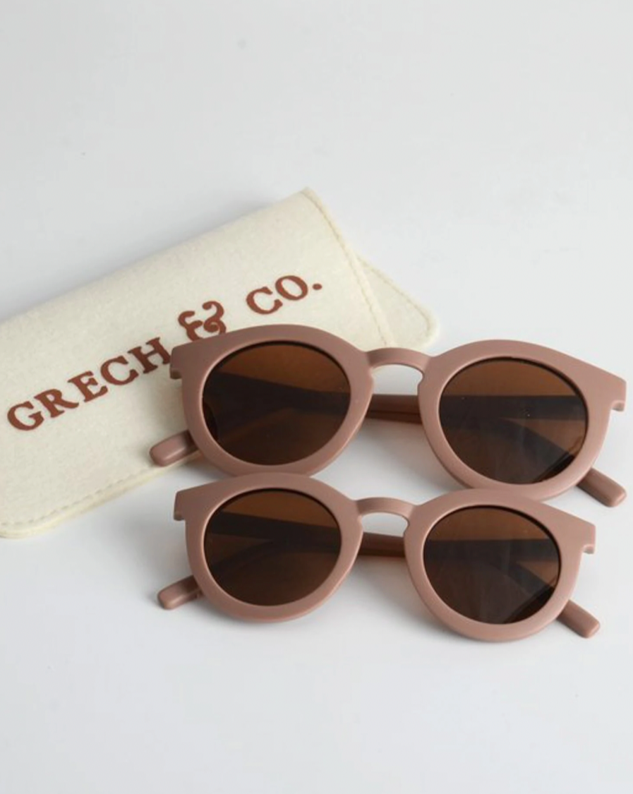 Sustainable Polarized Kids Sunglasses - Burlwood Sunglasses Grech & Co.