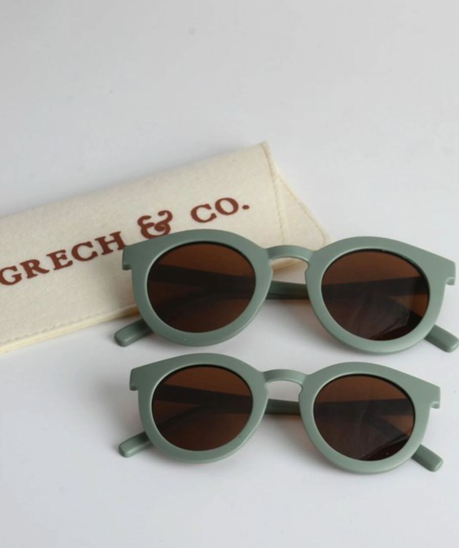 Sustainable Kids Polarized Sunglasses - Fern Sunglasses Grech & Co.