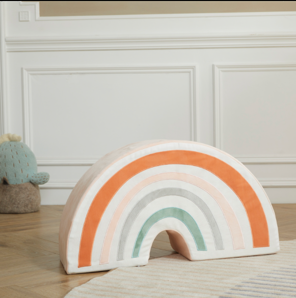 Rainbow Pouf Wonder and Wise