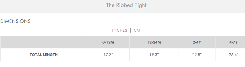The Ribbed Tight - Oatmeal
