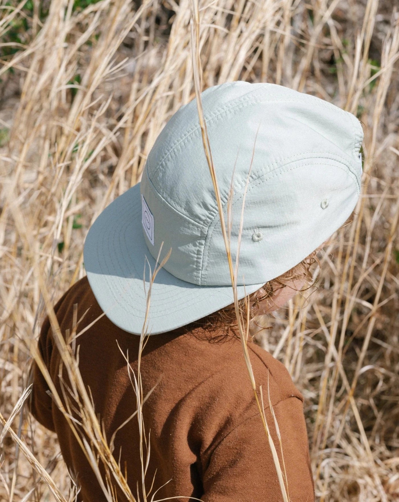 Waterproof Five-Panel Hat - Sea Foam Hats Rad River Co.