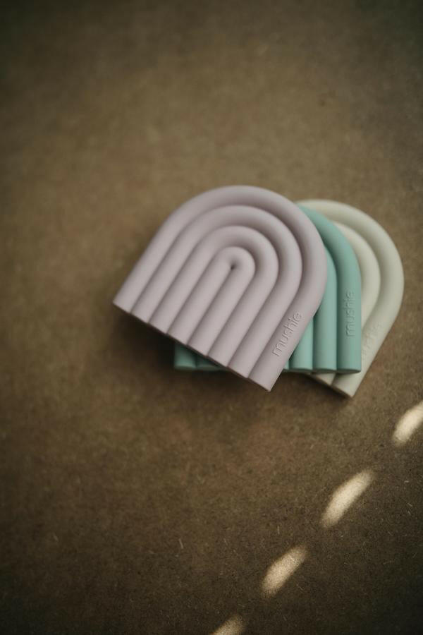 Rainbow Teether -Shifting Sand Baby Essentials Mushie