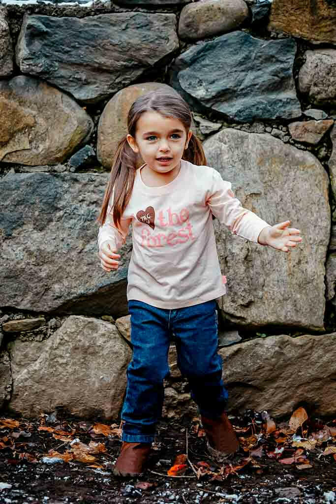 Straight Leg Kid Jean Denim Pants Mon Coeur