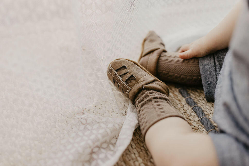 Sahara, Mojave, Dovetail LOAFERS Leather Shoes Baby and Toddler Baby Shoes Starry Knight Design