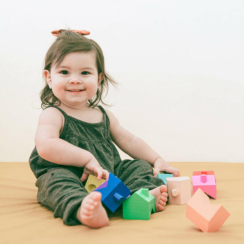 Stacking Shacks Blocks Wonder & Wise