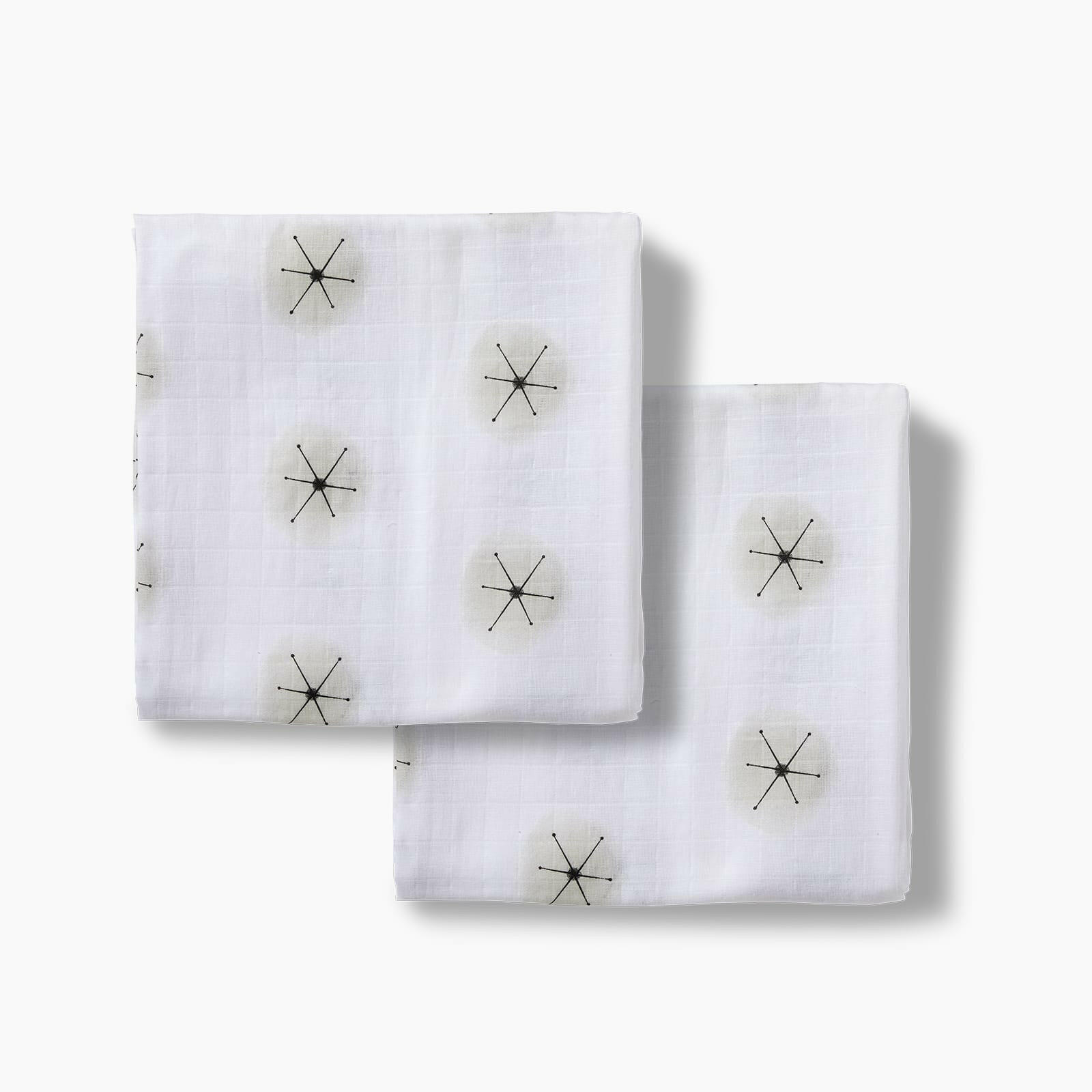 2-pack mix & match swaddle blanket SWADDLE BLANKET Moonjax® stardust stardust
