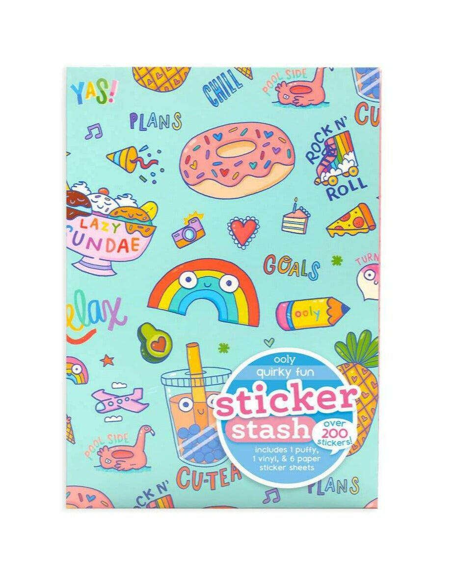 Sticker Stash - Quirky Fun Decorative Stickers OOLY - Art & School Supplies