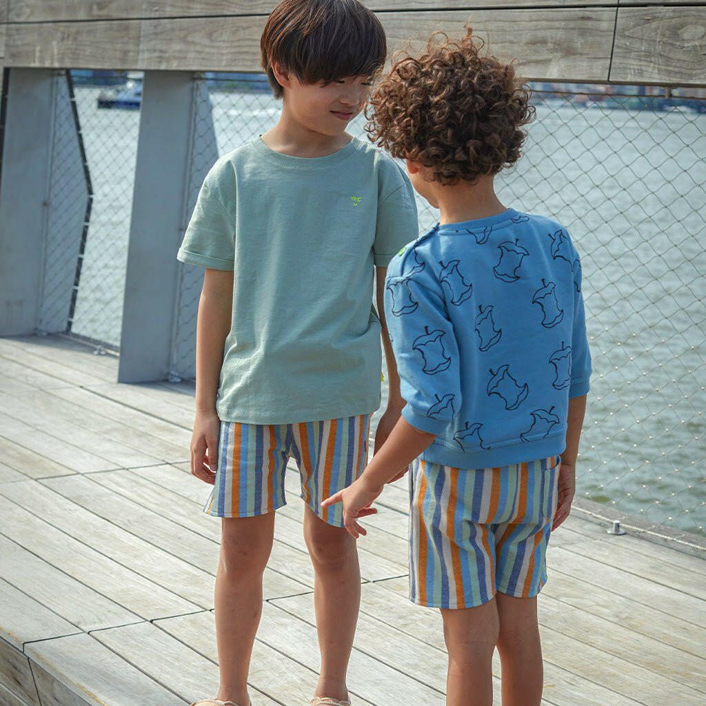 Stripes Kid Shorts shorts Mon Coeur
