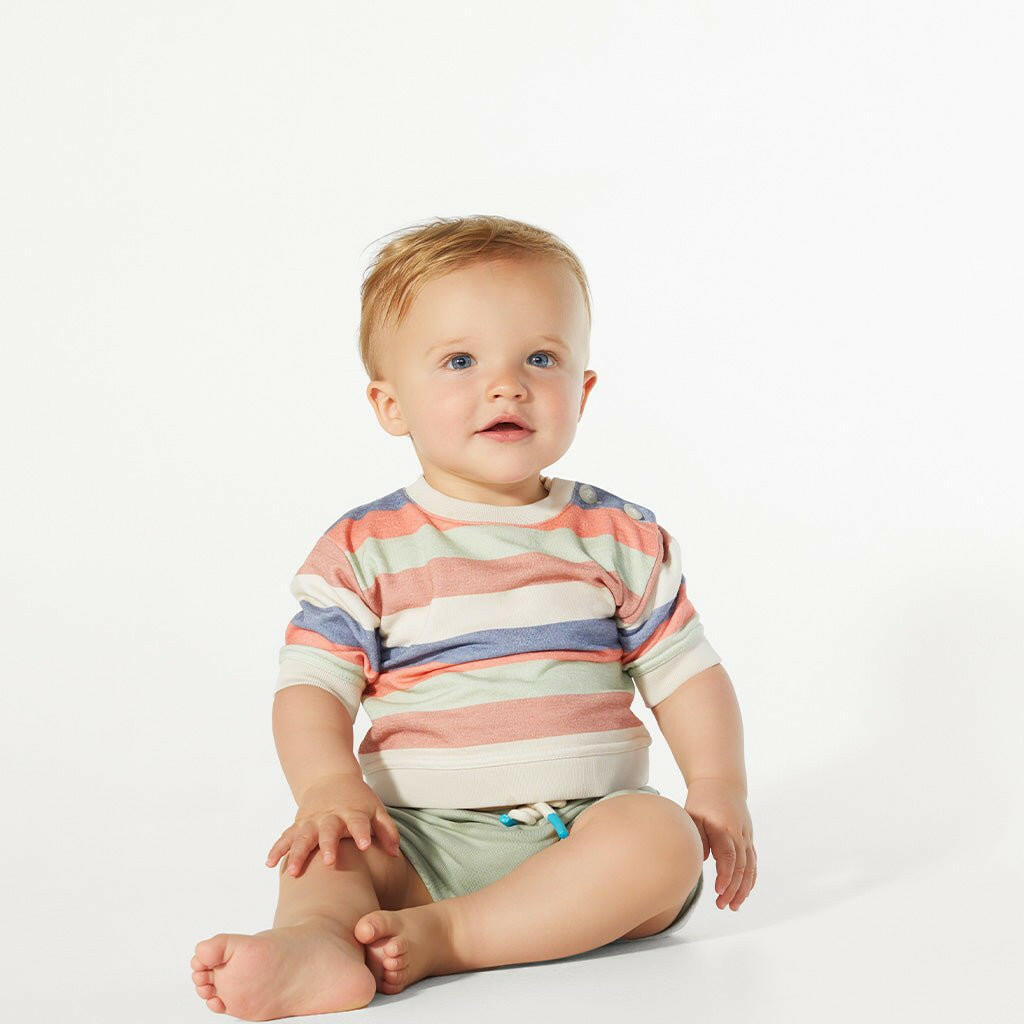 Stripes Baby Summer Sweatshirt sweatshirt Mon Coeur